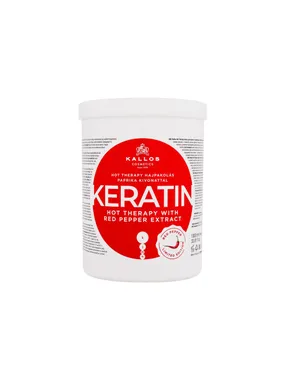 Keratin Hot Therapy With Red Pepper Extract Hair Mask , 1000ml