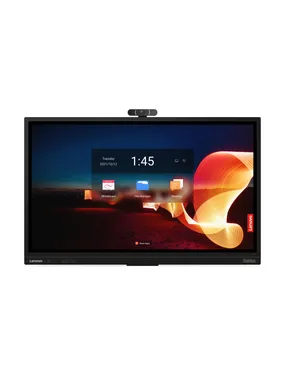 Lenovo ThinkVision T65 LED displejs 165,1 cm (65 collas) 3840 x 2160 pikseļi 4K Ultra HD skārienekrāns, melns