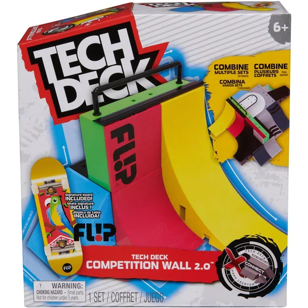 Tech Deck X-Connect Starter Set - Competition Wall 2.0, skill game