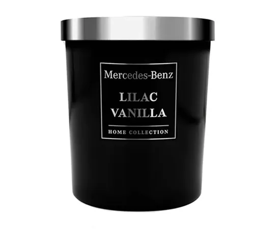 Lilac vanilla fragrance candle 180g