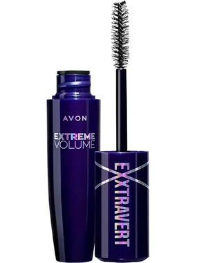 Volume mascara Exxtravert Extra Volume 9.5 ml, Blackest Black