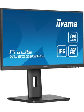 iiyama ProLite XUB2293HS-B6 datora monitors 54,6 cm (21,5") 1920 x 1080 pikseļi Full HD LED melns