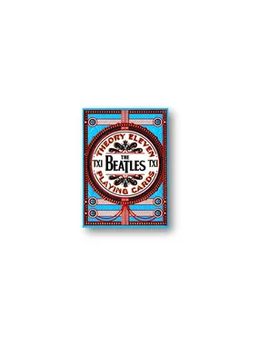 The Beatles cards, blue deck