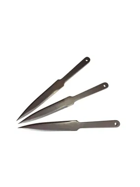 Sports throwing knives KAL22 LIDER 3pcs silver