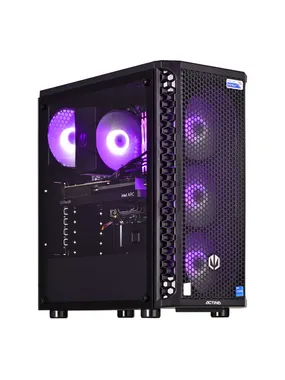 Actina 5901443349518 PC Intel® Core™ i5 i5-14400F 16 GB DDR4-SDRAM 1 TB SSD NVIDIA GeForce RTX 4060 Ti Midi Tower Black