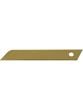 Replaceable blade 18*0.5mm sk5 pcs.10 titanium proline card
