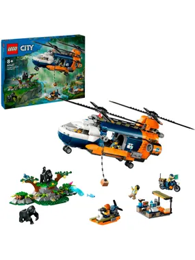 60437 City Jungle Explorer Helicopter, construction toy