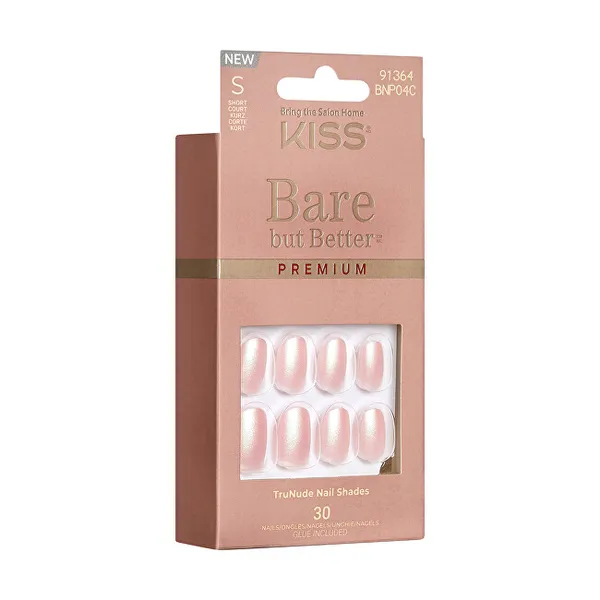 Adhesive nails Bare-But-Better Premium Nails - Mocha 30 pcs