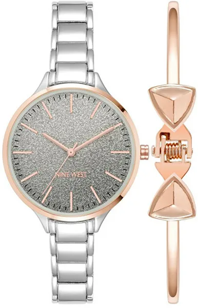 Watch and bracelet gift set NW/2781RTST