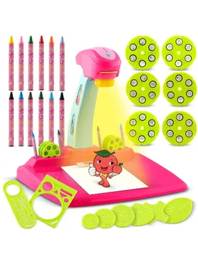 Projector for learning how to draw Ricokids 772000 - pink