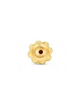 Basics 710010280 gold screw-on earring closure (1 pc.)