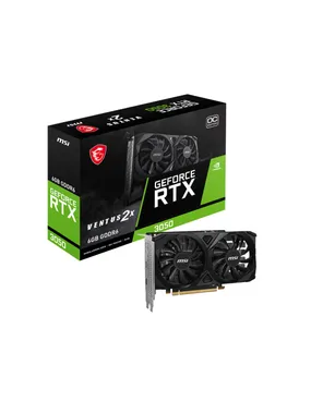 MSI VENTUS GeForce RTX 3050 2X E 6G OC NVIDIA 6 GB GDDR6