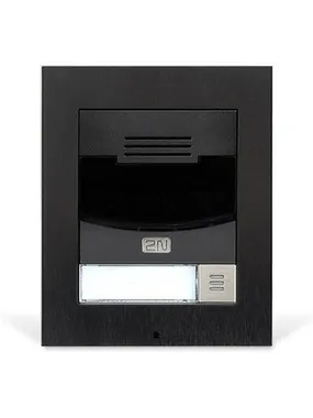 ENTRY PANEL IP SOLO W/O CAMERA/BLACK 9155301BS 2N