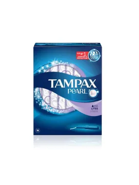 Tampax Pearl Lites 18 Units