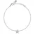 Silver bracelet Star with zircons Silver LPS05AWV22