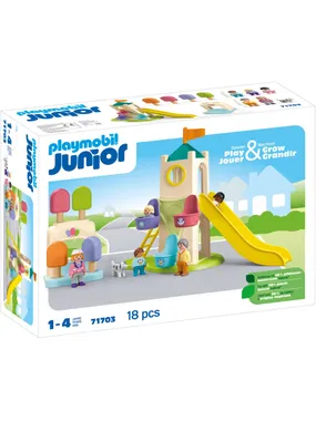 71703 Junior: Adventure tower with ice cream stand, construction toy