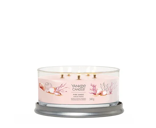 Aromatic candle Signature tumbler medium Pink Sands 340 g