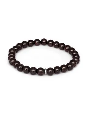 Garnet bead bracelet MINK154/17