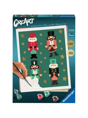 CreArt - Christmas Nutcracker Delight, painting
