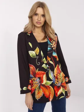 Women's black jacket jacket / jacket