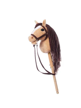 Horse on a stick HOPPIHORSE Hobby Horse A4 beige