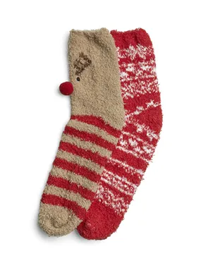 2 PACK - women's socks PCJOY 17143278 Silver Mink