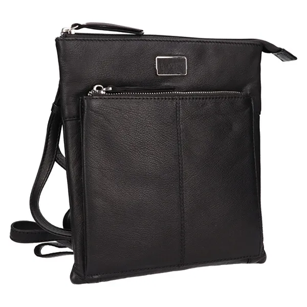 Women's leather crossbody bag BLC-4594-20 BLK