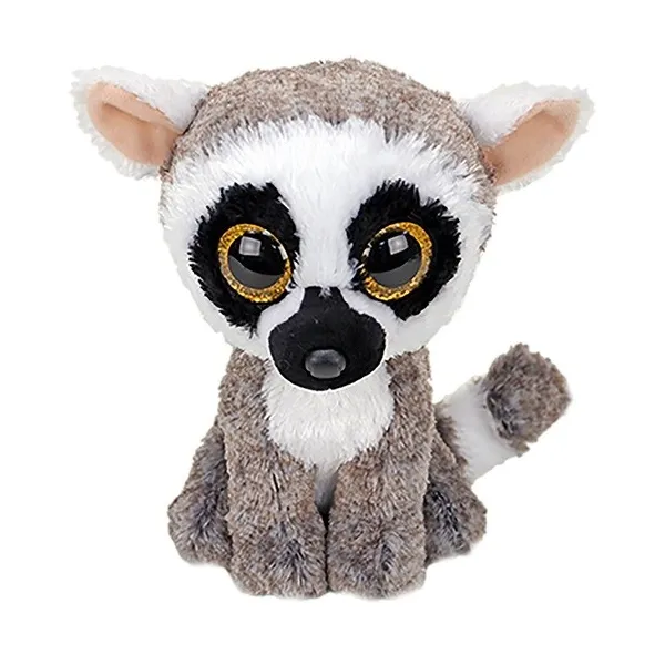 Plush toy TY Beanie Boos - Linus Lemur 15 cm