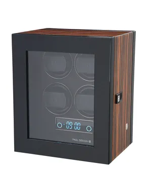 Paul Design Watch Winder Gentlemen 4 Macassar 20119