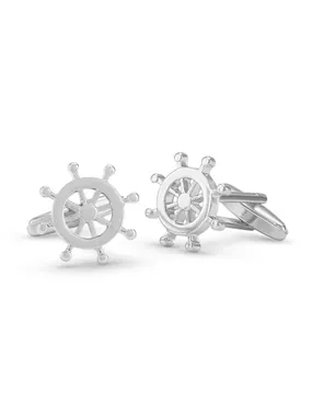 Stylish cufflinks Rudder KS-173