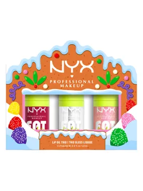 Holiday Fat Oil Trio Kit a set of lip oils 3x4.8ml