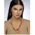 Playful gold plated Nyla Red Necklace MCN23075G