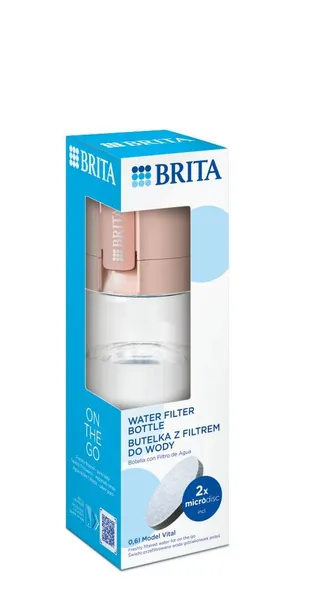 Brita Vital persiku 2-disku filtra pudele