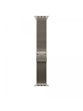 Natural Titanium Milanese Loop 49 mm - S