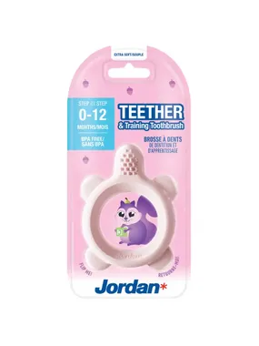 Teether & Training Toothbrush teether and training toothbrush 0-12m