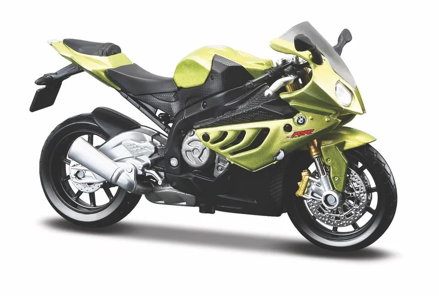 Model motorbike BMW S 1000RR with sand 1/18