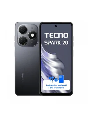 TECNO SPARK 20 KJ5n 256+8 Gravity Black