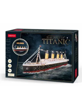 Cubicfun Puzzle 3D Titanic LED