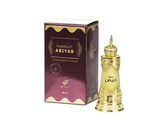Mukhalat Abiyad - concentrated perfumed oil, 20 ml