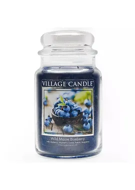 Scented candle in glass Wild Maine Blue berry 602 g