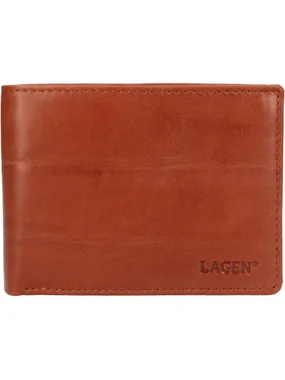 Men's leather wallet LG-2111 MID BRN
