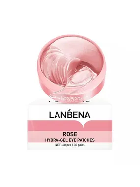 Rose hydrogel eye patches with rose extract 60 pcs