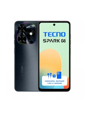 TECNO SPARK GO 2024 BG6 64+4 Gravity Black