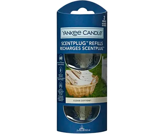 Clean Cotton diffuser refill (ScentPlug Refills) 2 x 18.5 ml