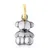 Iconic silver pendant Bold Bear 1003861600