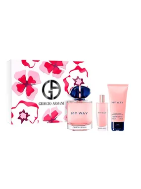 My Way - EDP 90 ml (refillable) + body lotion 50 ml + EDP 15 ml