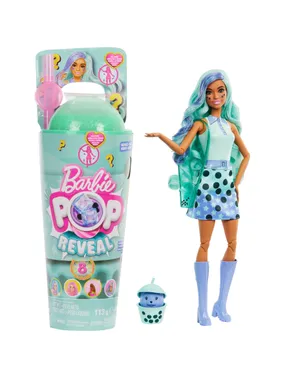 Barbie Pop! Reveal Bubble Tea Series - Green Tea, toy figure