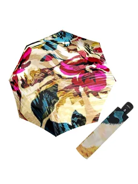 Women's folding umbrella Fiber Magic Vintage