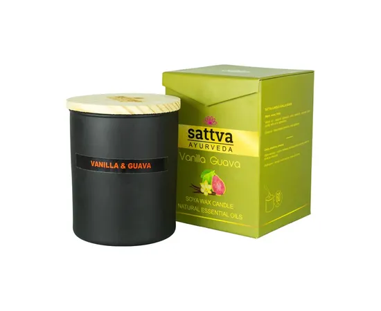 Vanilla and Guawa soy candle 200g