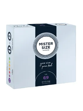 Condoms condoms fitted to size 69mm 36pcs.